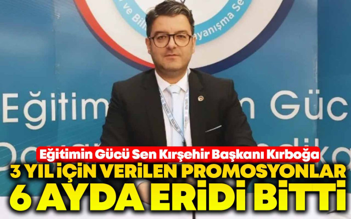 3 Yıl İçin Verilen Promosyonlar 6 Ayda Eridi