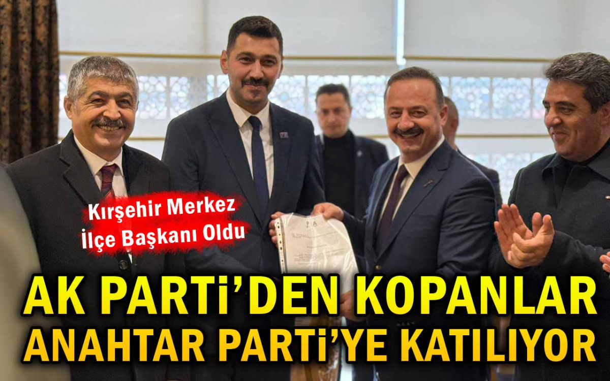 AK Parti'den Kopanlar Anahtar Parti'ye Katılıyor