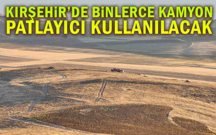 Altın Madeninde Kullanılacak Patlayıcı Miktarı Belli Oldu