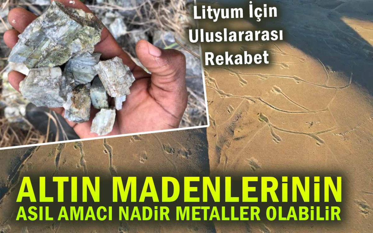 Altın Madenlerinde Asıl Amaç Nadir Metaller Olabilir