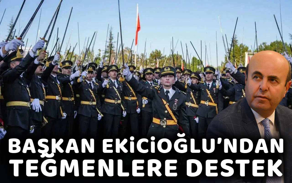 Başkan Ekicioğlu'ndan Teğmenlere Destek