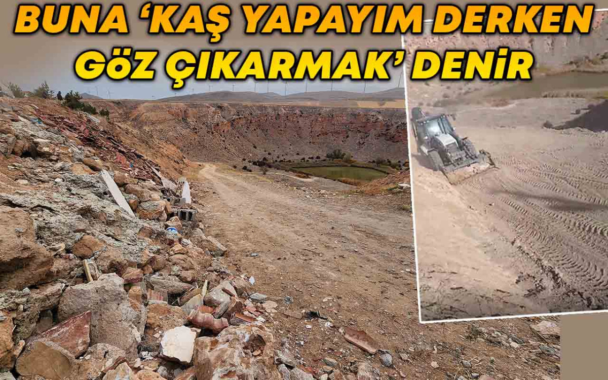 Buna 'Kaş Yapayım Derken Göz Çıkarmak' Denir