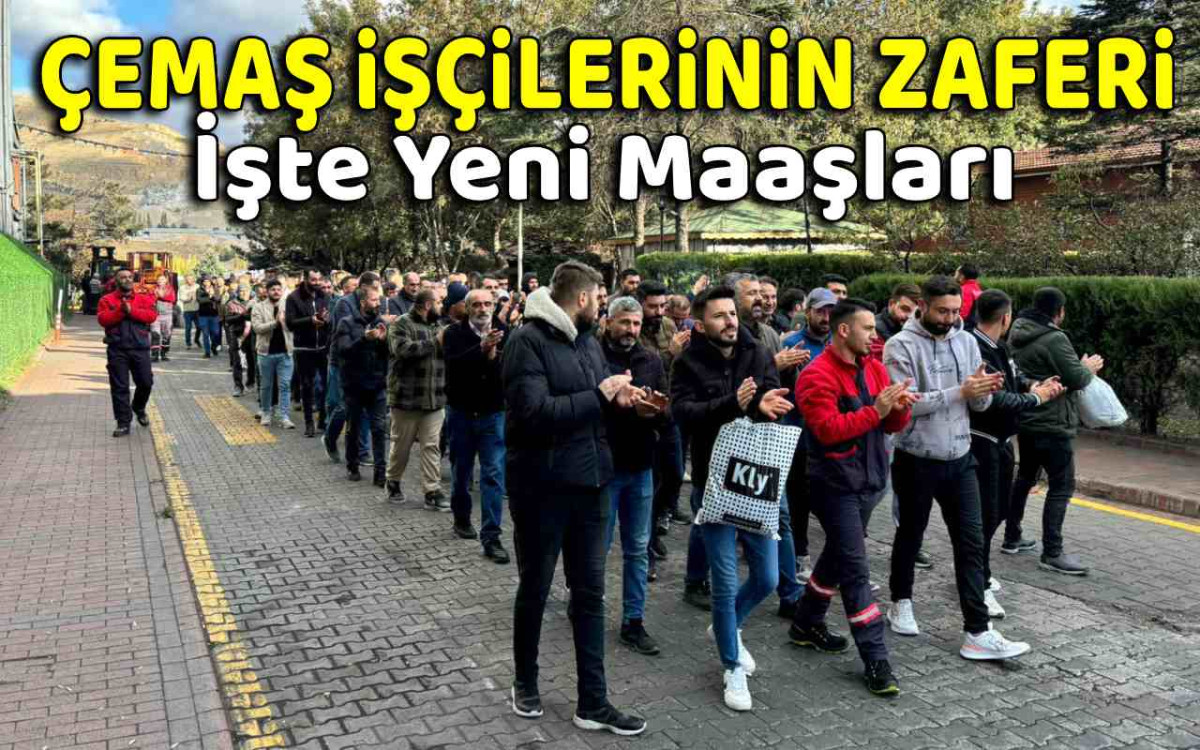 Çemaş İşçilerinin Toplu Sözleşme Zaferi