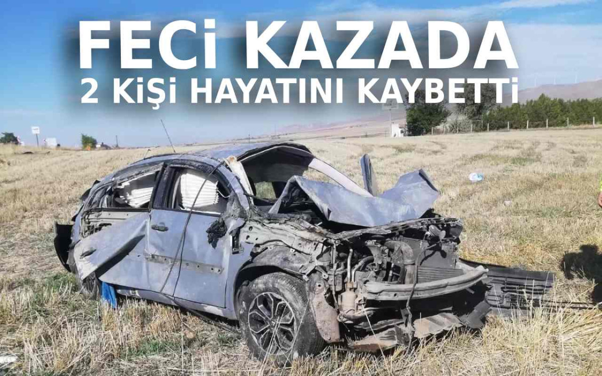 Feci Kazada 2 Kişi Hayatını Kaybetti