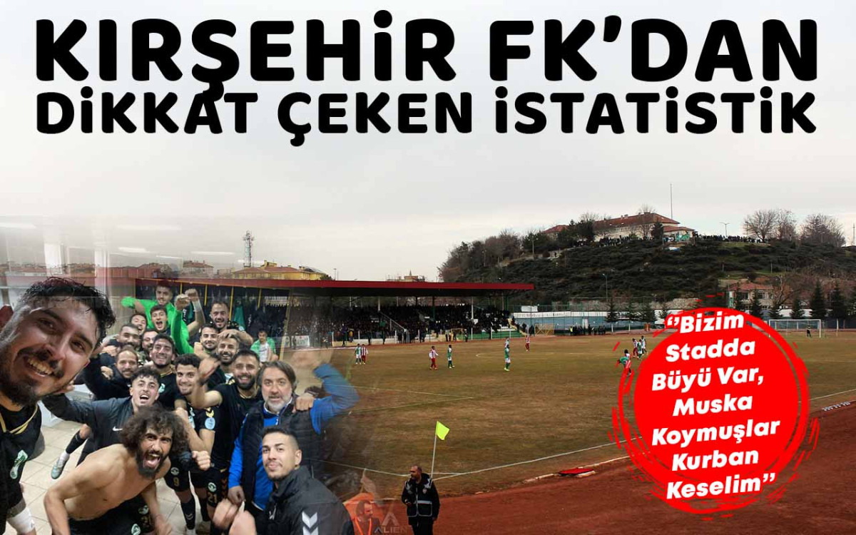 Kırşehir FK'dan Dikkat Çeken İstatistik