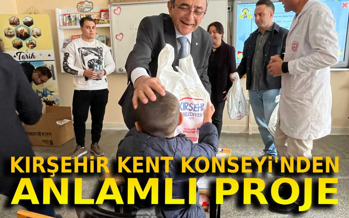 Kırşehir Kent Konseyi'nden Anlamlı Etkinlik