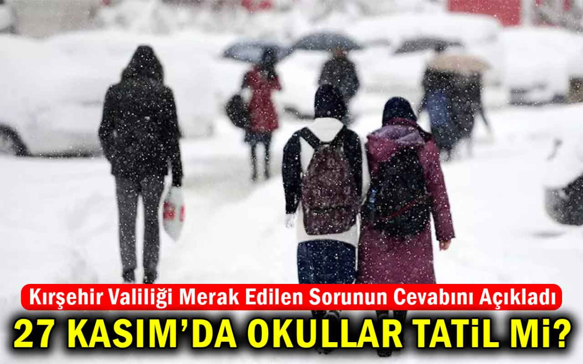 Kırşehir Valiliği Merak Edilen Sorunun Cevabını Açıkladı