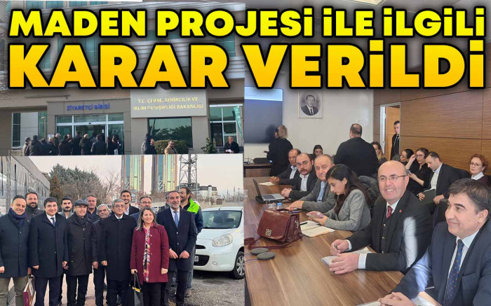 Kırşehir'deki Maden Projesi İle İlgili Karar Verildi