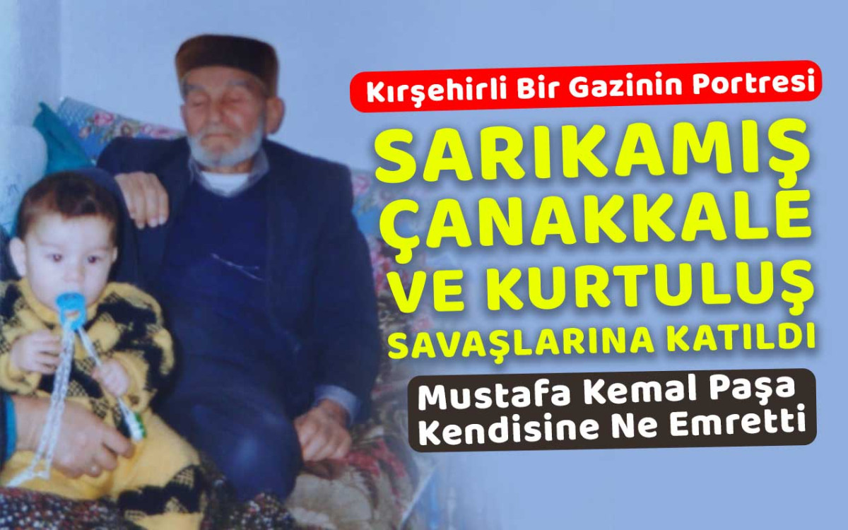 Kırşehirli bir gazinin portresi