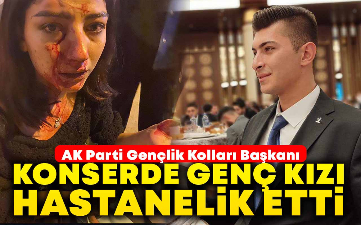 Konserde Genç Kızı Hastanelik Etti