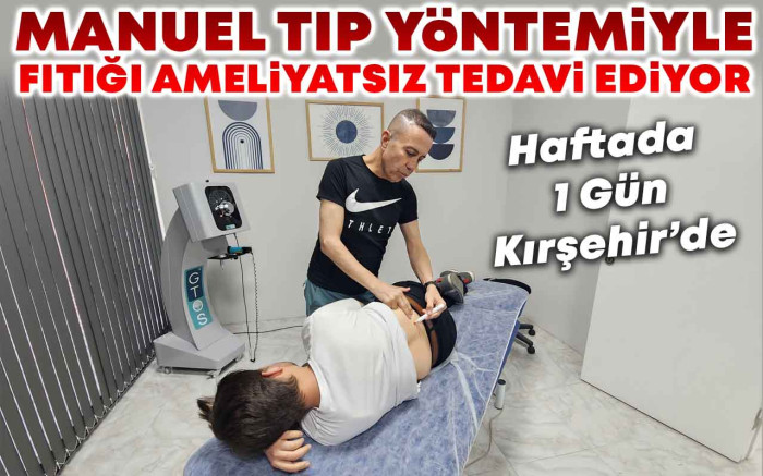 Manuel Tıp Yöntemiyle Fıtığı Ameliyatsız Tedavi Ediyor