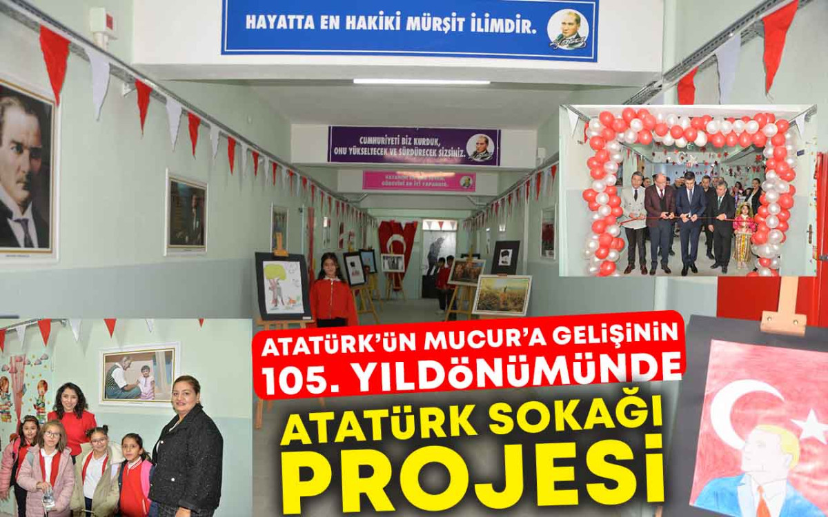 Mucur'da Atatürk Sokağı Projesi