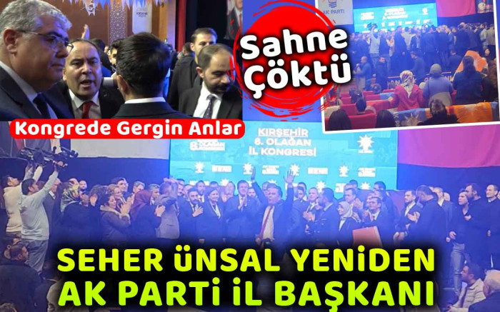 Olaylı Kongrede Seher Ünsal Tek Liste Çıktı