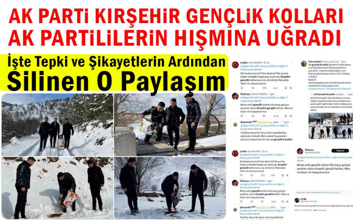 Paylaştıklarına Paylaşacaklarına Pişman Ettiler