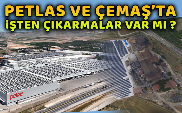 Petlas ve Çemaş'ta İşten Çıkarmalar