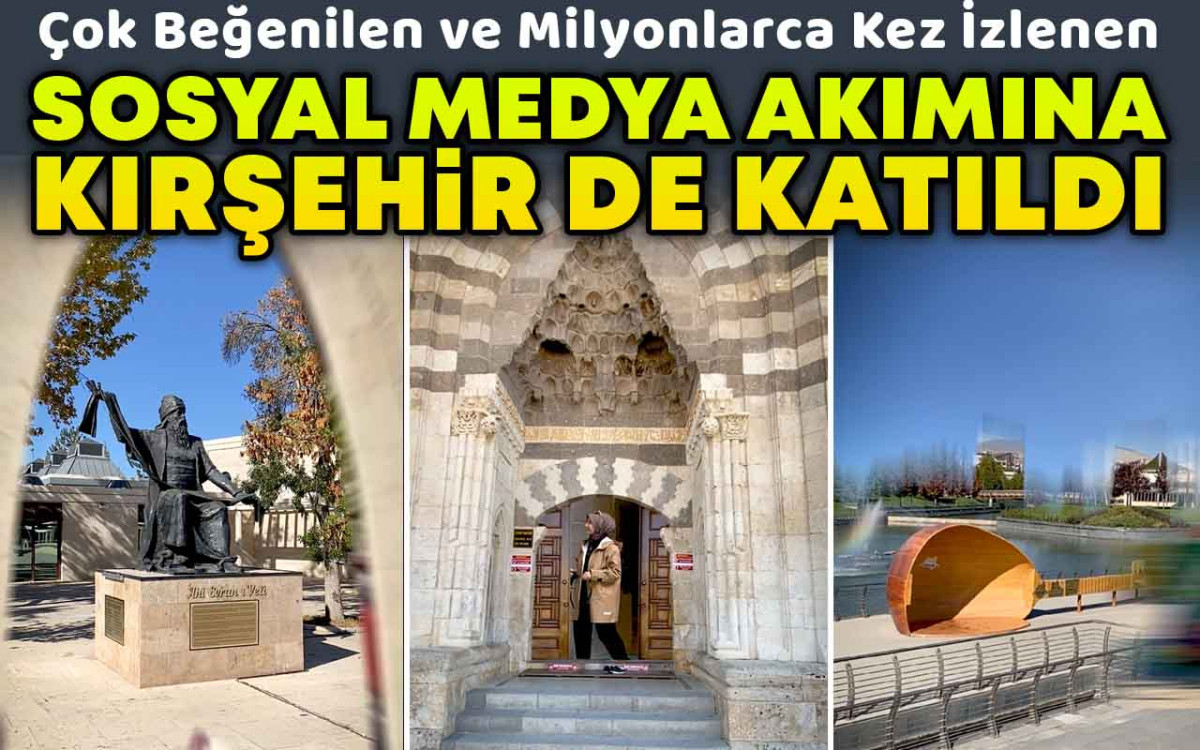 Popüler Sosyal Medya Akımına Kırşehir de Katıldı