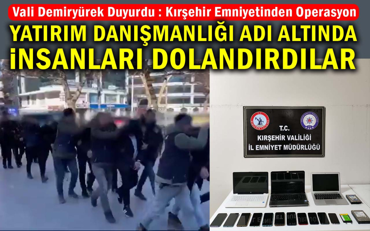 Sözde yatırım danışmanlığı adı altında 55 milyonluk işlem hacmi